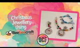 (Resin Art) Making Christmas Themed Jewellery with Beebeecraft.com products