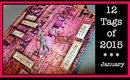 Tim Holtz - 12 Tags of 2015 - January