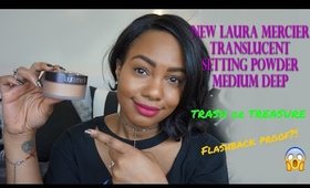 New Laura Mercier Translucent Setting Powder Medium Deep?! | Influenster Voxbox