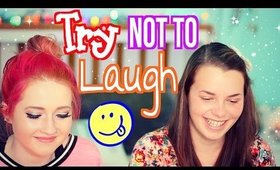 TRY NOT TO LAUGH CHALLENGE! | thefinegals