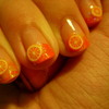 31 Day Nail Challenge: Day 2- Orange- Fruit Sclices