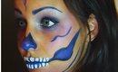 Halloween Series 2017 : Colourful Skull Makeup