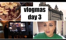 VLOGMAS DAY 3 | FILMING ON SET | LoveFromDanica