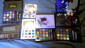 Urban Decay palettes.