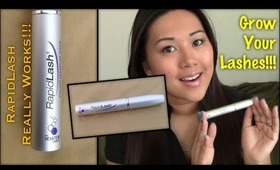 ♥Grow Your Eyelashes How To | RapidLash Review♥
