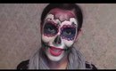 Creepy Halloween Sugar Skull Tutorial
