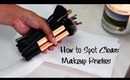 How to: Spot Clean Makeup Brushes | Kalei Lagunero