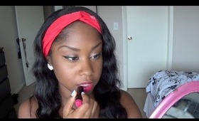 How To Apply Lipstick / Lip Liner / Lip Gloss