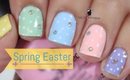 Spring Easter Nails by The Crafty Ninja