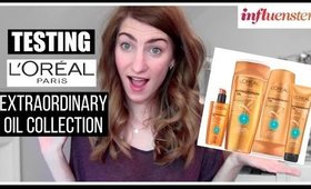 Testing L'oreal Extraordinary Oil Collection