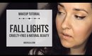 BEAUTY | Fall Lights Makeup Tutorial | Cruelty-free & Natural Beauty | Queen Lila