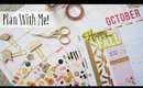 FALL in my Happy Planner: October Monthly & Week #40 Set Up | Charmaine Dulak