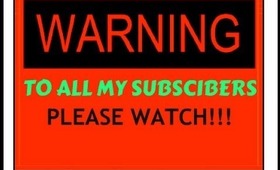 WARNING!!! PLEASE WATCH!