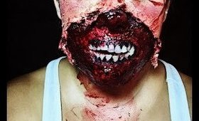 How To: Fx torn zombie mouth