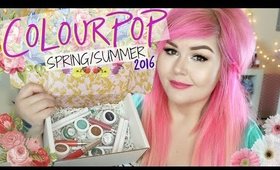 Colourpop Spring Summer 2016 | Swatches