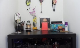 Makeup "room" tour