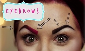 Eyebrow Tutorial // Everyday & Colorful