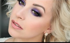 ☝☝☝ Urban Decay ☝☝☝ Smokey eyes w fioletach - TOP 5 produktów UD - CHIT CHAT || Zmalowana