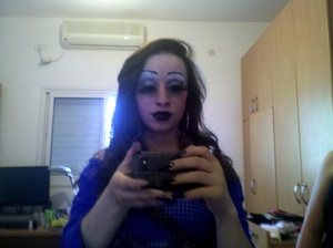 this is makeup i did for pride event in beer sheva israel. i loved that day it way so fun *~*