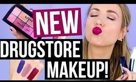 NEW at the DRUGSTORE! || Haul, Swatches, First Impressions