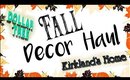 Fall Home Decor Haul! SHOP WITH ME! | Dollar Tree & Kirklands