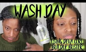 Wash Day using the Deva Curl Buildup Buster l TotalDivaRea