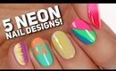5 PERFECT Ways To Wear NEON Nails!