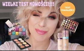 WIELKI TEST NOWOŚCI - PODKŁADY TARTE SHAPE TAPE, NYX, Makeup Revolution - TEST WYTRZYMAŁOŚCI!