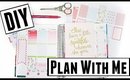 DIY PWM: Spring Florals Plan With Me | Erin Condren Life Planner Vertical Layout Weekly Spread #42