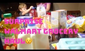 SURPRISE  WALMART GROCERY HAUL 😯