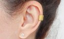 DIY Gold Ear Cuffs