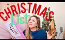What I want for Christmas + GIFT IDEAS! Vlogmas 5, 2017