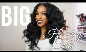 Big Holiday Curls ▸ VICKYLOGAN