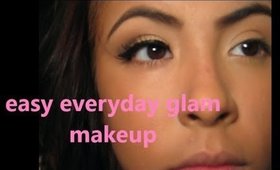 everyday wearable glam makeup tutorial