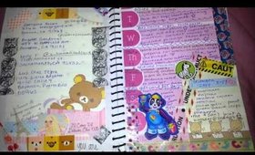 Weekly Planner: My 1st 14 weeks