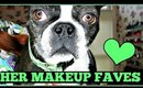 My Dog's Favorite Makeup Products + Thank you for 800 Subscribers!
