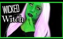 WICKED WITCH MAKEUP TUTORIAL!!