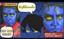X-Men: Nightcrawler Body Paint Tutorial (NoBlandMakeup)