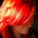fire red hair 
