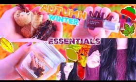 AUTUMN / FALL & WINTER ESSENTIALS!