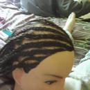 Full head Cornrows!