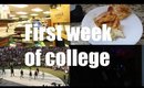 Vlog:First week of College! ( Parties, Greek life, Class)| Episode 1