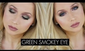 Holiday Green Smokey Eye Makeup Tutorial Feat. Too Faced Chocolate Bar | TheBeautyVault