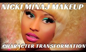 NICKI MINAJ CHARACTER MAKEUP STEP BY STEP TUTORIAL- mathias4makeup