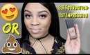 LOVE IT Or LEAVE IT! | ELF Oil Free Flawless Finish SPF Foundation! ((CARAMEL)) 1st Impression