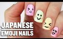 Cute Japanese Emoji Nails