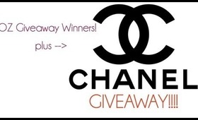 Oz Palette Giveaway Winners + NEW Chanel Giveaway!