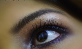 VALENTINES DAY EYEMAKEUP TUTORIAL FLIRTY AND DRAMATIC BLACK PURPLE