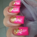 Pink & gold