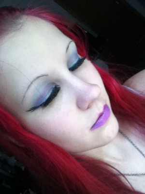Minerva- Of the Butterfly Fey. Wearing Airborne Unicorn by Lime Crime! like it? get yours here! http://www.limecrimemakeup.com/idevaffiliate/idevaffiliate.php?id=1308